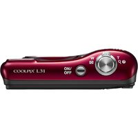 Nikon Coolpix L31 16MP Digital Camera Red Image 2