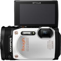 Olympus Tough TG-860 16MP Shockproof/Waterproof Digital Camera White - No battery Image 2