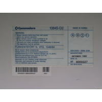 Commodore 1084S-D2 CRT Monitor Composite S-Video RGB Image 5