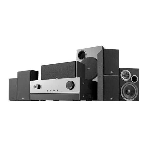 Lg 6.1 home shop theater system