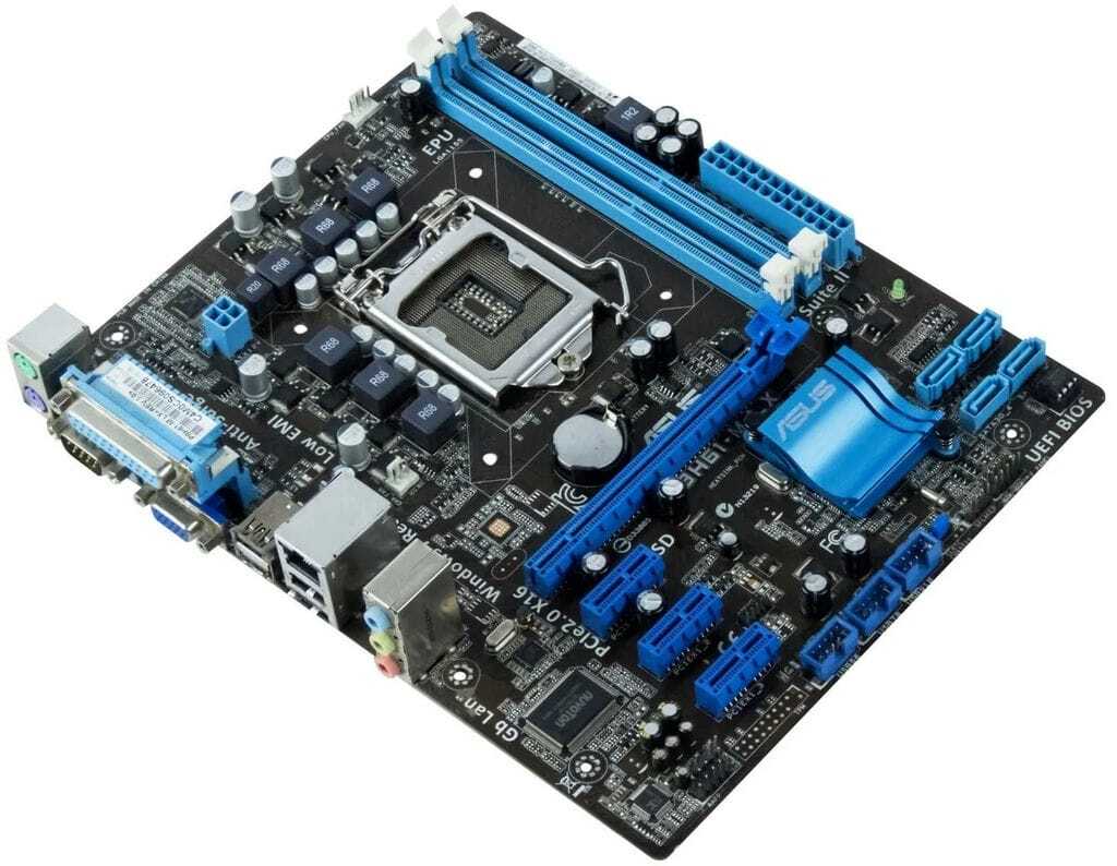 Buy ASUS P8H61 M LX ATX LGA 1155 Motherboard w Intel i5 2500K CPU ACT
