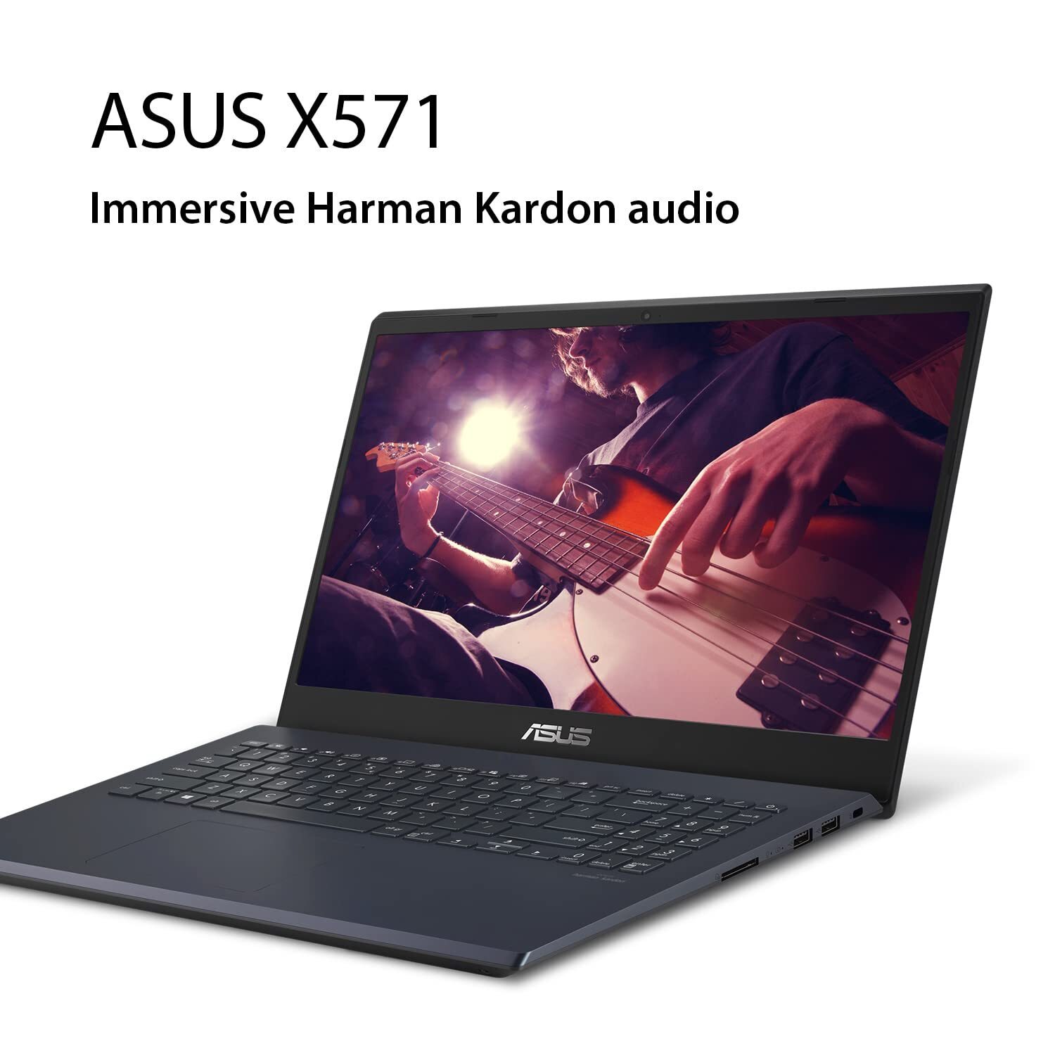 Asus VivoBook X571GT Intel i7 9750H 2.60GHz 16GB RAM 512GB SSD 15.6" Win 11 - B Grade Full Size Image
