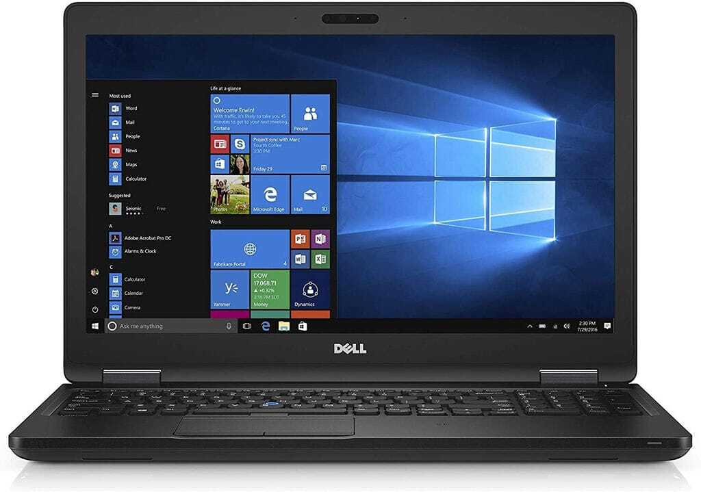 Dell Latitude 5580 Intel i5 7440HQ 2.80GHz 8GB RAM 128GB SSD 15.6" Win 10