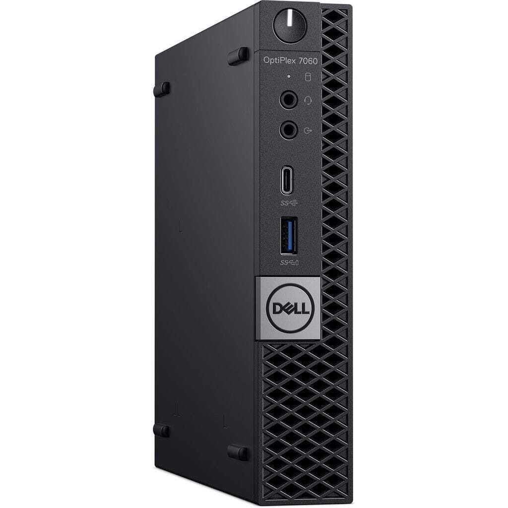 Dell OptiPlex 7060 Micro Intel i7 8700 3.20GHz 16GB RAM 2TB SSD Wi-Fi Win 11