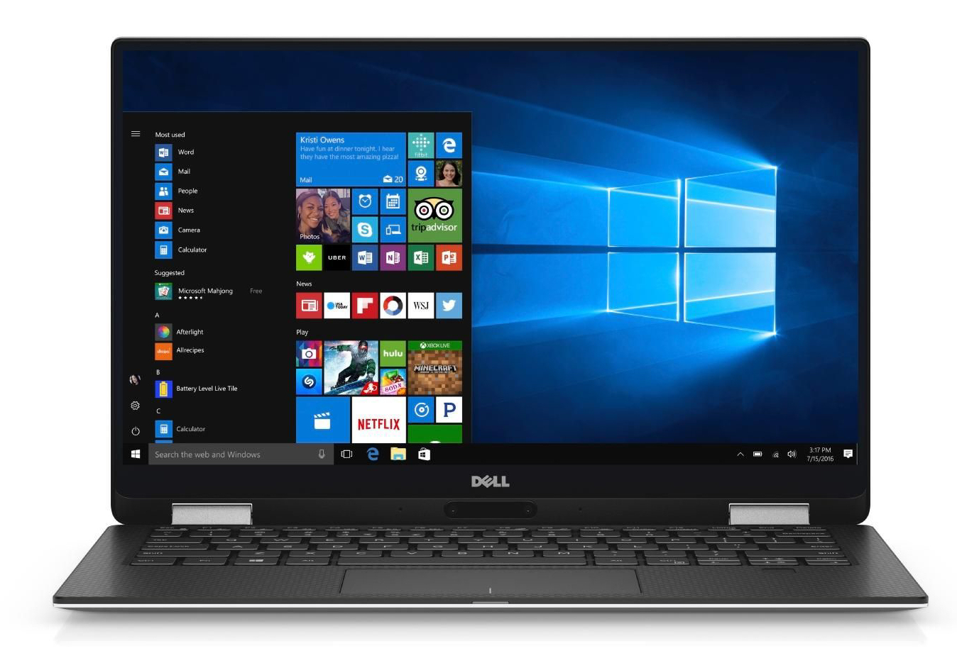 Dell XPS 13 9365 Intel i7 8500Y 1.50GHz 8GB RAM 512GB SSD 13.3" Touch Win 11 Full Size Image