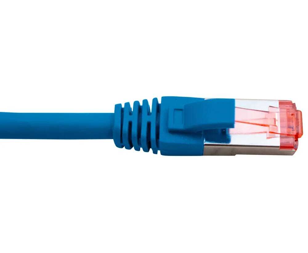 Buy Hypertec 2m Cat6a Blue Shielded RJ45 Patch Lead Ethernet Cable  HCAT6ABL2 - Pack of 10