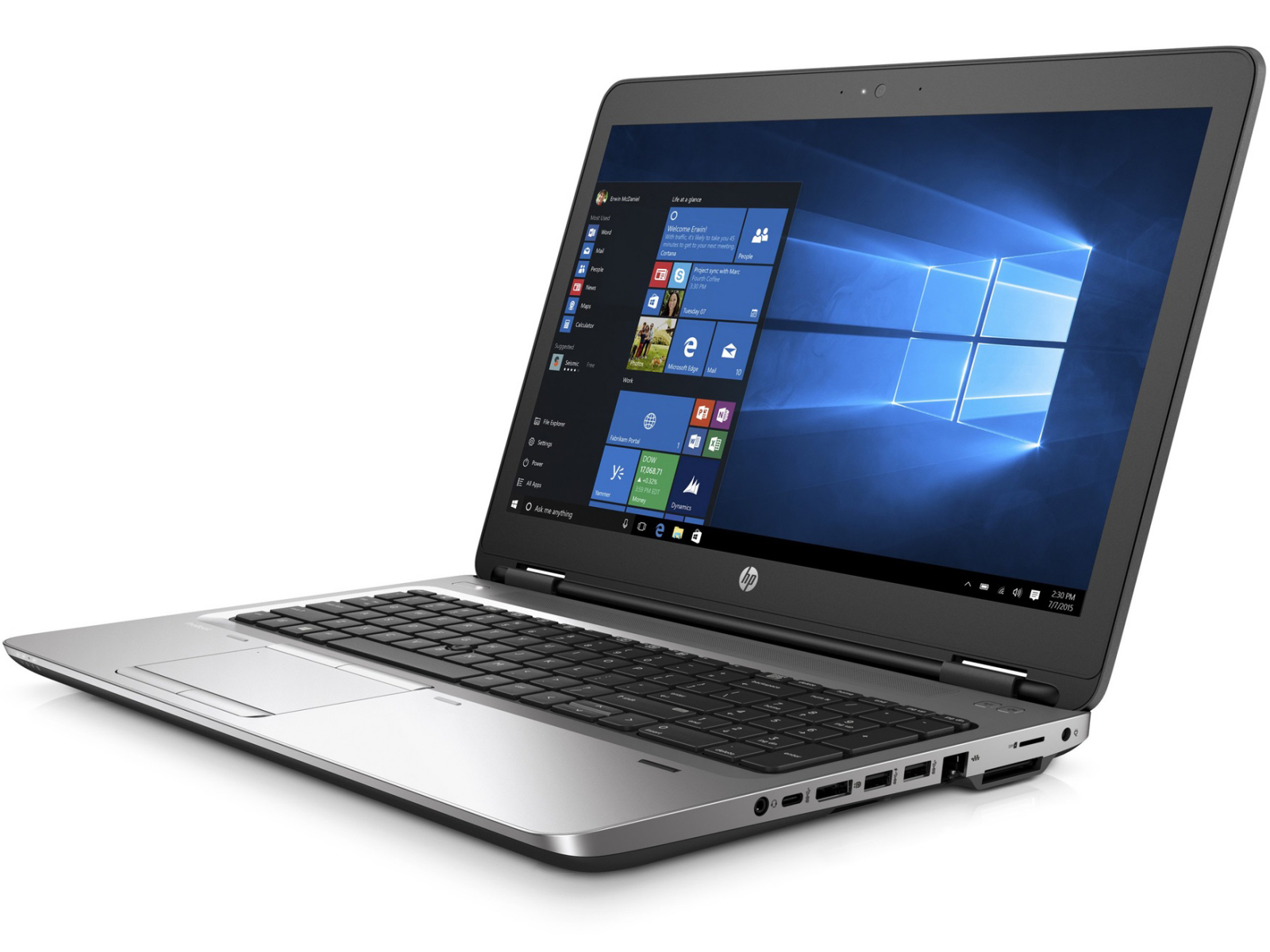 HP ProBook 650 G2 Intel i5 6300U 2.40GHz 16GB RAM 512GB SSD 15.6" Win 10 Pro - B Grade Full Size Image