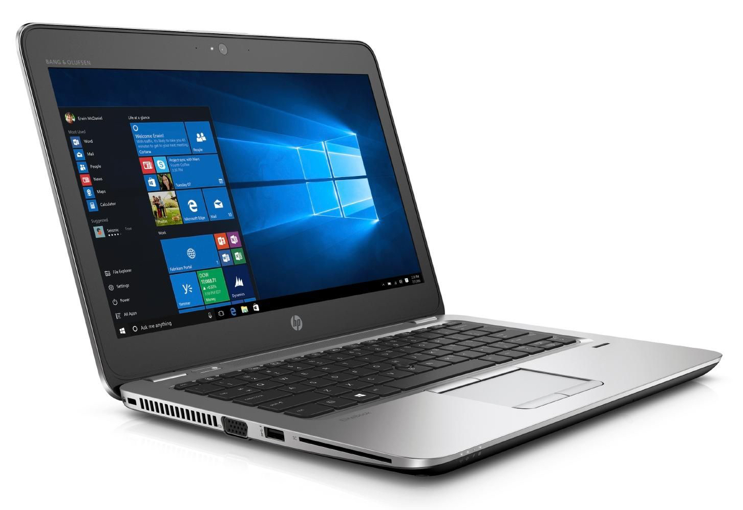 HP Elitebook 820 G4 Intel i5 7300u 2.60Ghz 8GB RAM 128GB SSD 12.5" Webcam Win 10 - B Grade Full Size Image