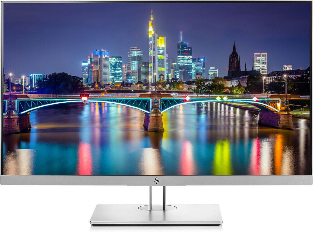 HP EliteDisplay E273q 27" IPS LCD Monitor 2560 x 1440 HDMI DP VGA USB-C