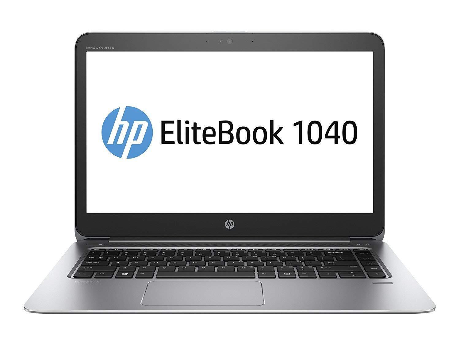 HP Elitebook Folio 1040 G3 i7 6600u 2.4Ghz 8GB RAM 512GB SSD 14" HD Win 10 - B Grade Full Size Image