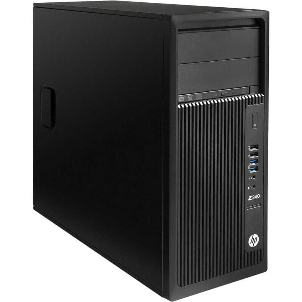 HP Z240 Tower Workstation Intel Xeon E3-1225 v5 3.30GHz 32GB RAM 256GB SSD Win 10