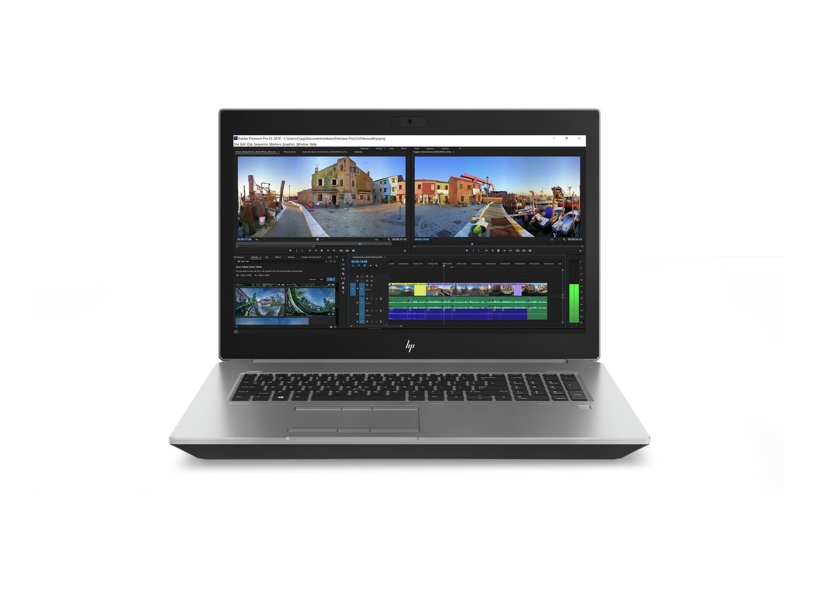 HP ZBook 17 G5 Xeon E-2176M 2.70GHz 32GB RAM 512GB SSD 17.3" FHD Win 11 Full Size Image
