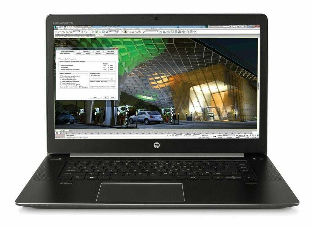 Refurbished HP ZBook Studio G3 Xeon E3-1505m 2.80Ghz 16GB 512GB