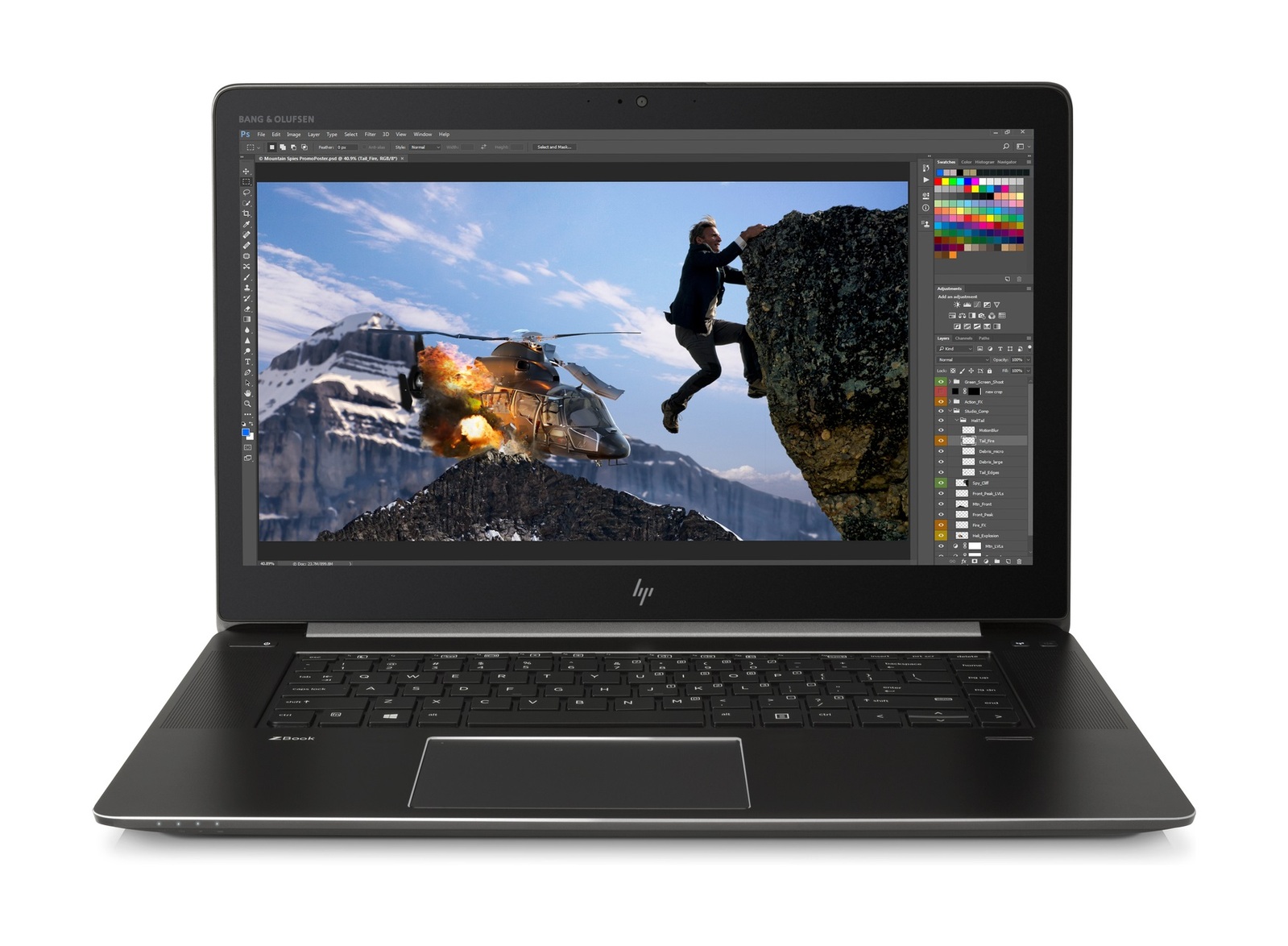 HP ZBook Studio G4 Intel Xeon E3-1535M V6 3.10GHz 16GB RAM 512GB SSD 15.6" FHD Win 10