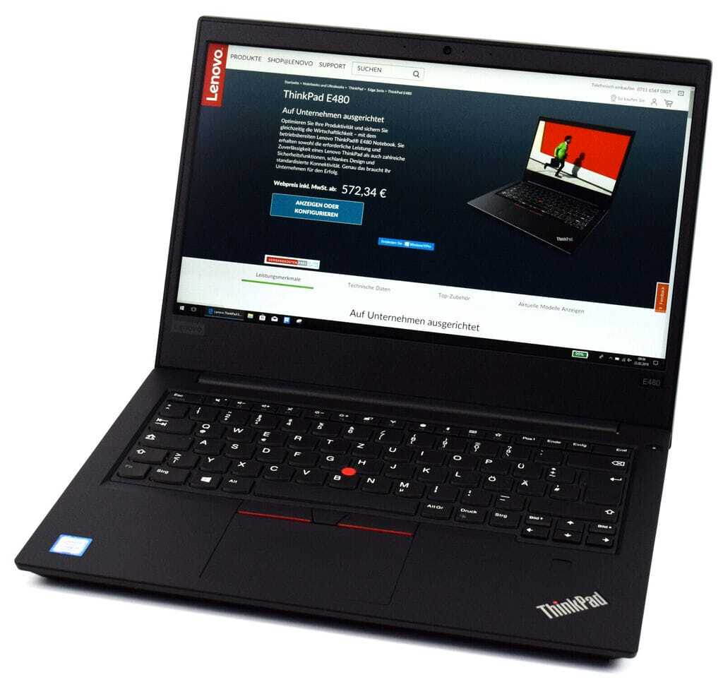 Buy Lenovo ThinkPad E480 Intel i5 8250u 1.60Ghz 8GB RAM 256GB SSD