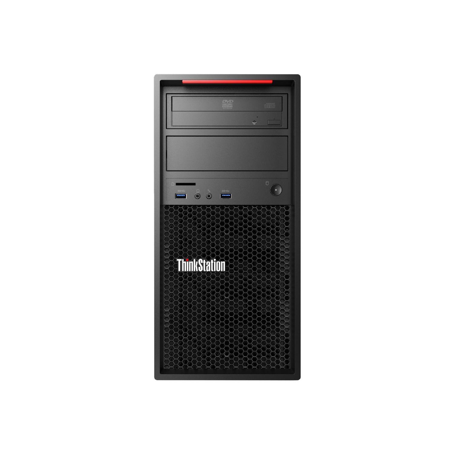 Lenovo ThinkStation P310 Tower i7 6700 3.40GHz 8GB RAM 256GB SSD Win 10 Full Size Image