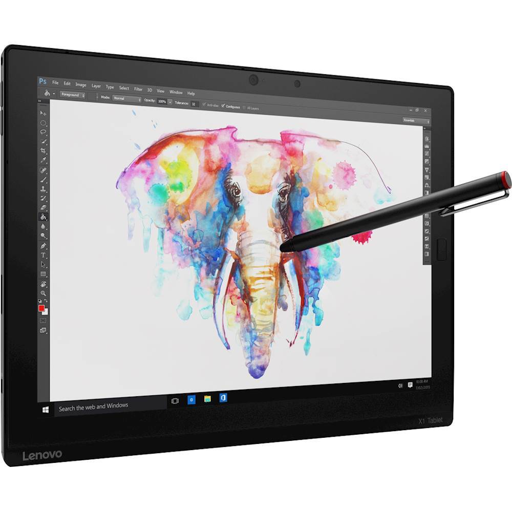 Lenovo ThinkPad X1 Tablet 2nd Gen. i7 7Y75 1.30GHz 8GB RAM 256GB SSD 12" Win 10 Tablet Only - Value + Full Size Image