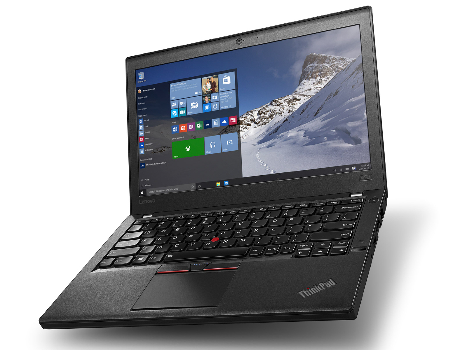 Lenovo ThinkPad X260 i5 6300U 2.40GHz 16GB RAM 180GB SSD 12.5" Win 10