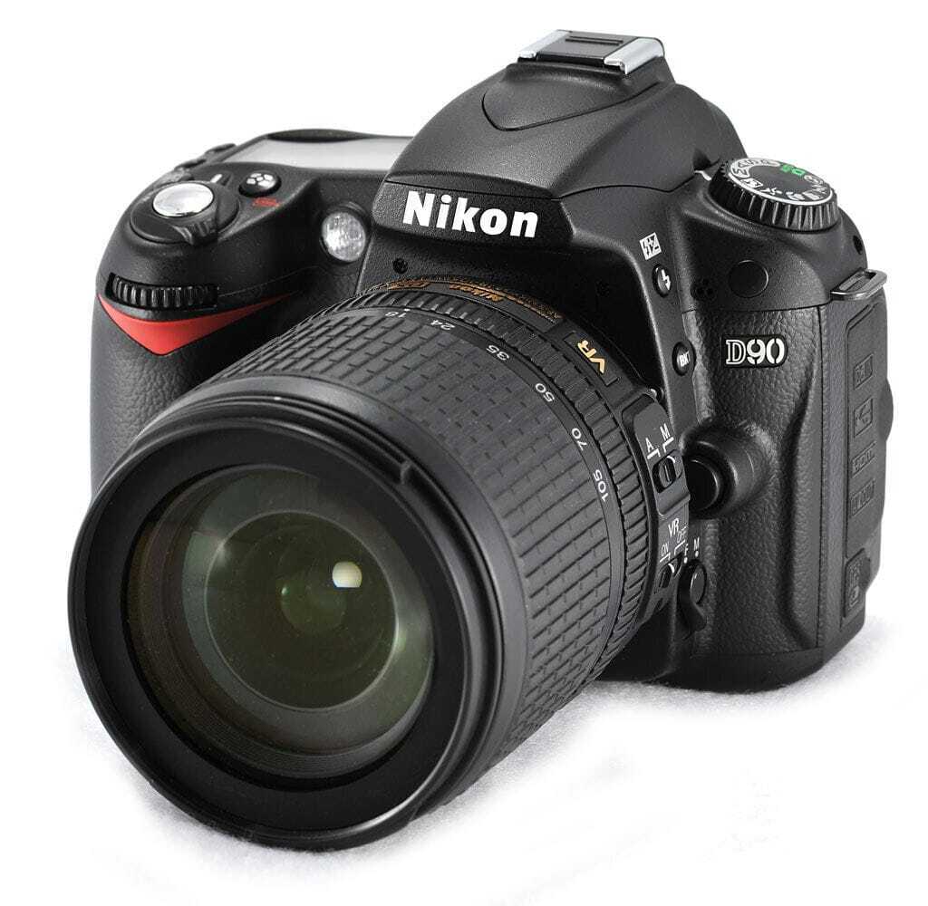 Buy Nikon D90 DSLR 12.3MP Digital Camera with 18-105mm Lens ...