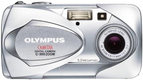 Buy Olympus Camedia C-360 Zoom Digital Camera Silver ACT