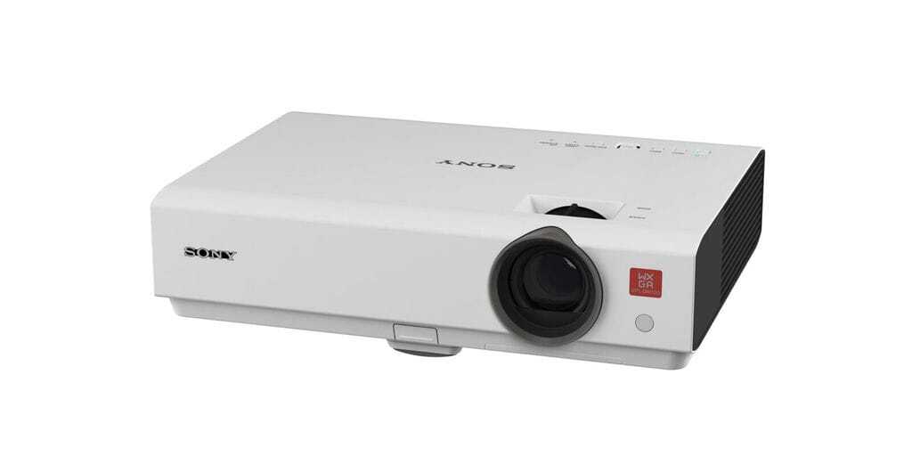 Sony VPL-DW125 1280x800 Projector VGA HDMI 2600 Lumens w/Accessories