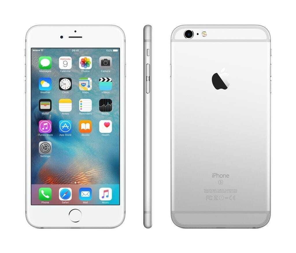 iPhone 6 Silver 64 GB au - 携帯電話