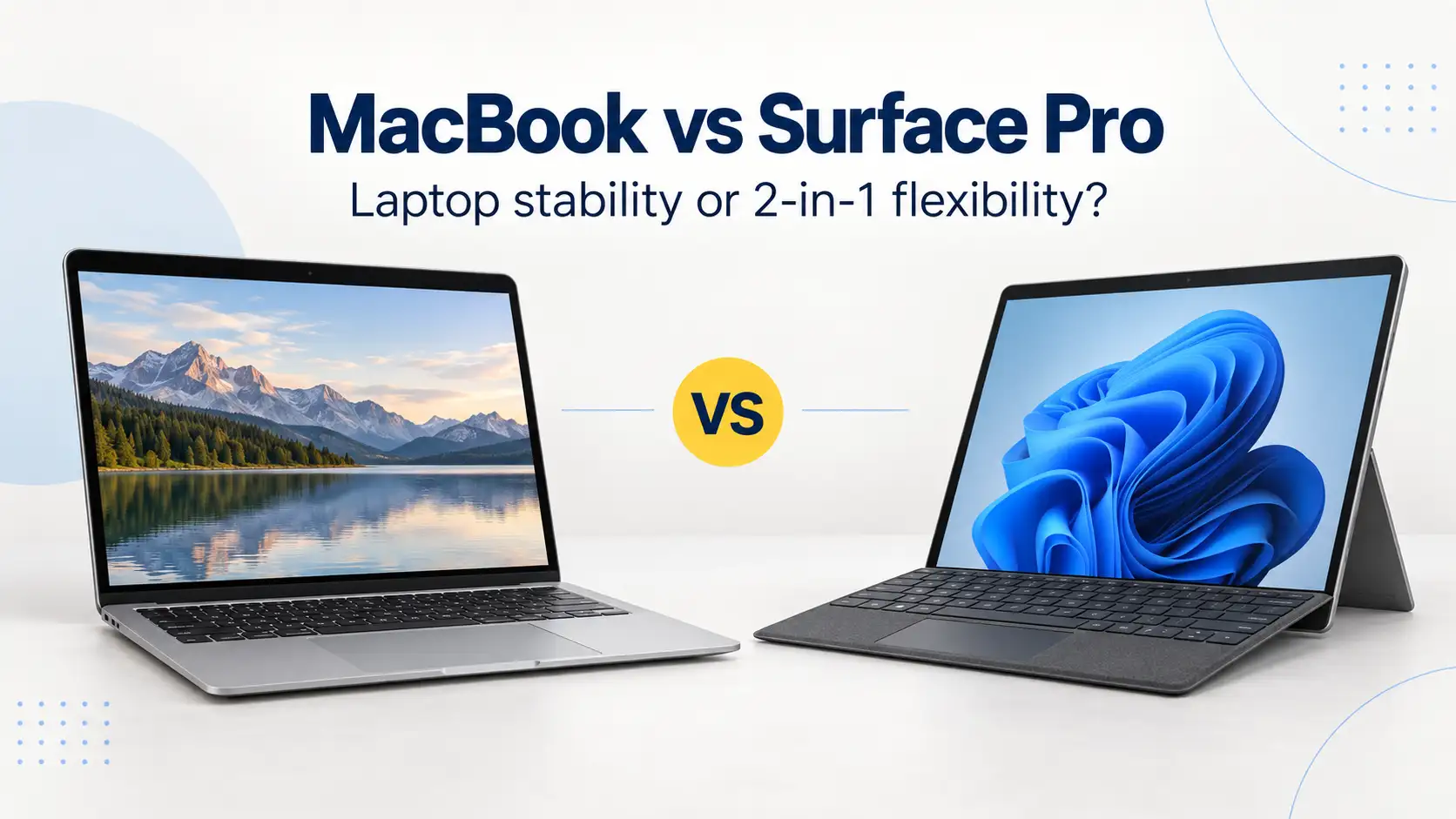 MacBook vs Surface Pro