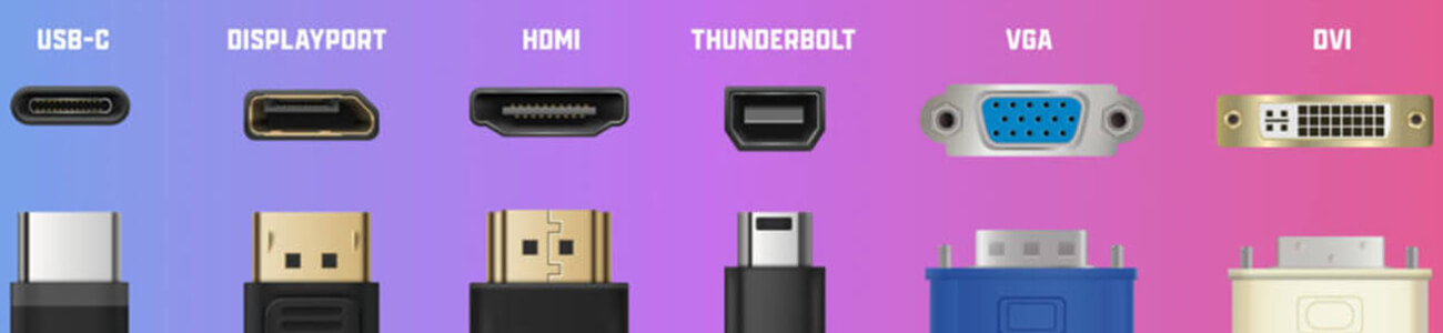 Monitor Input Types