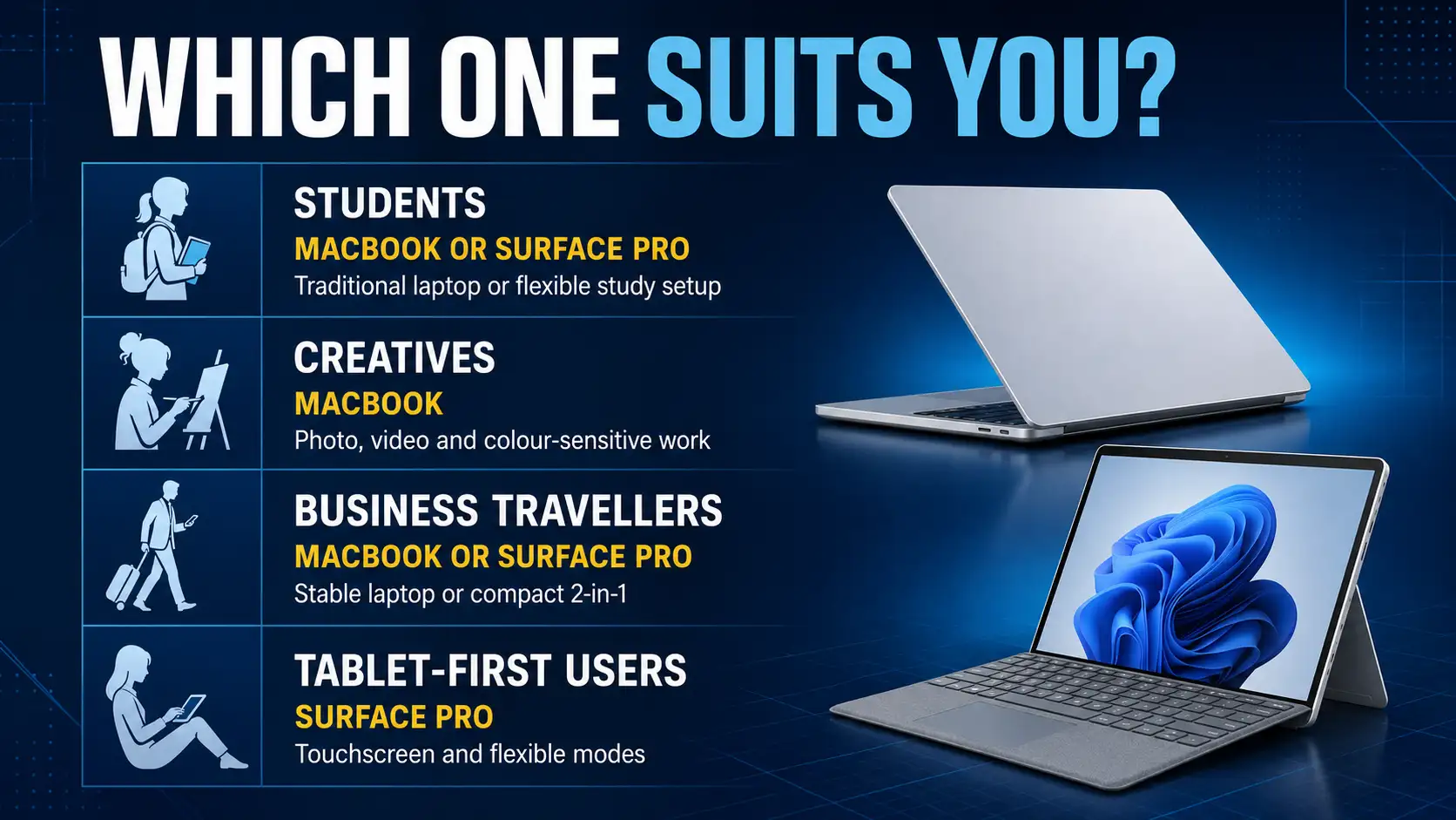 Which one suits you?