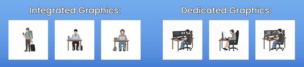 Who should use which type of graphics