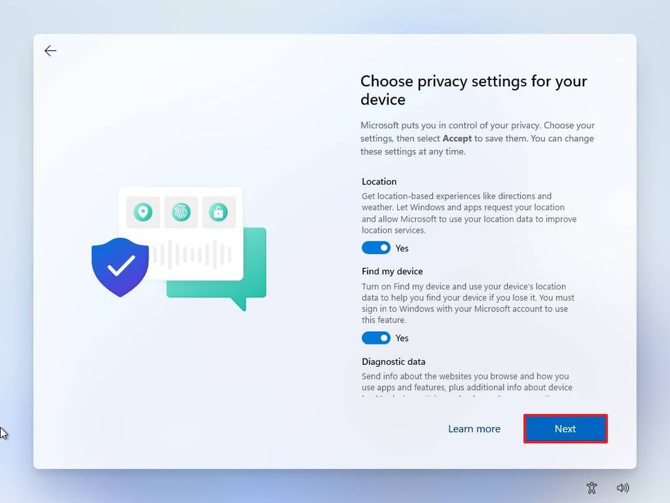 Windows 11 - Privacy Settings