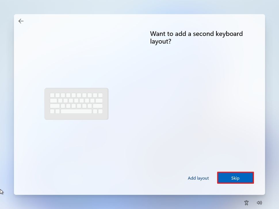 Windows 11 - Select your Second keyboard layout