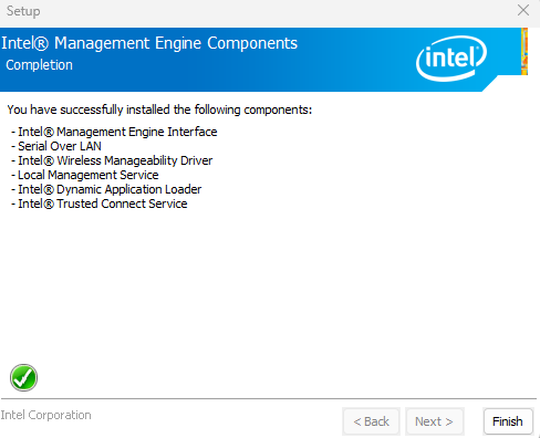 Intel driver installer 5