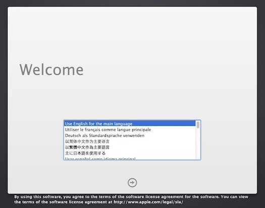 Mac Setup - Language