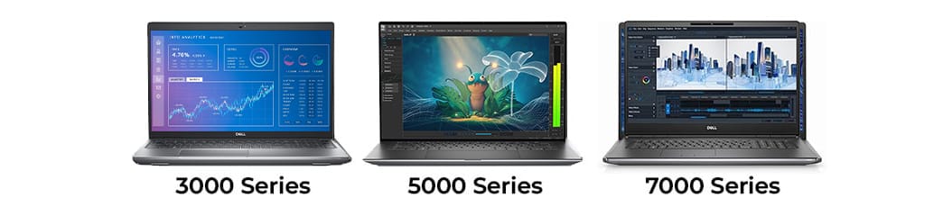 Dell Precision Series Laptops Comparison