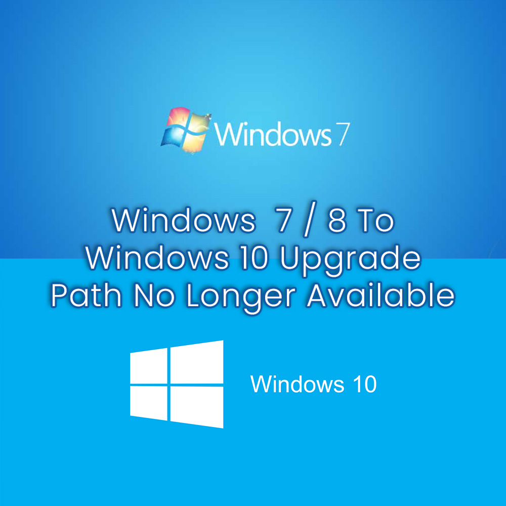 Windows 7 / 8 Free Upgrade Path Discontinued