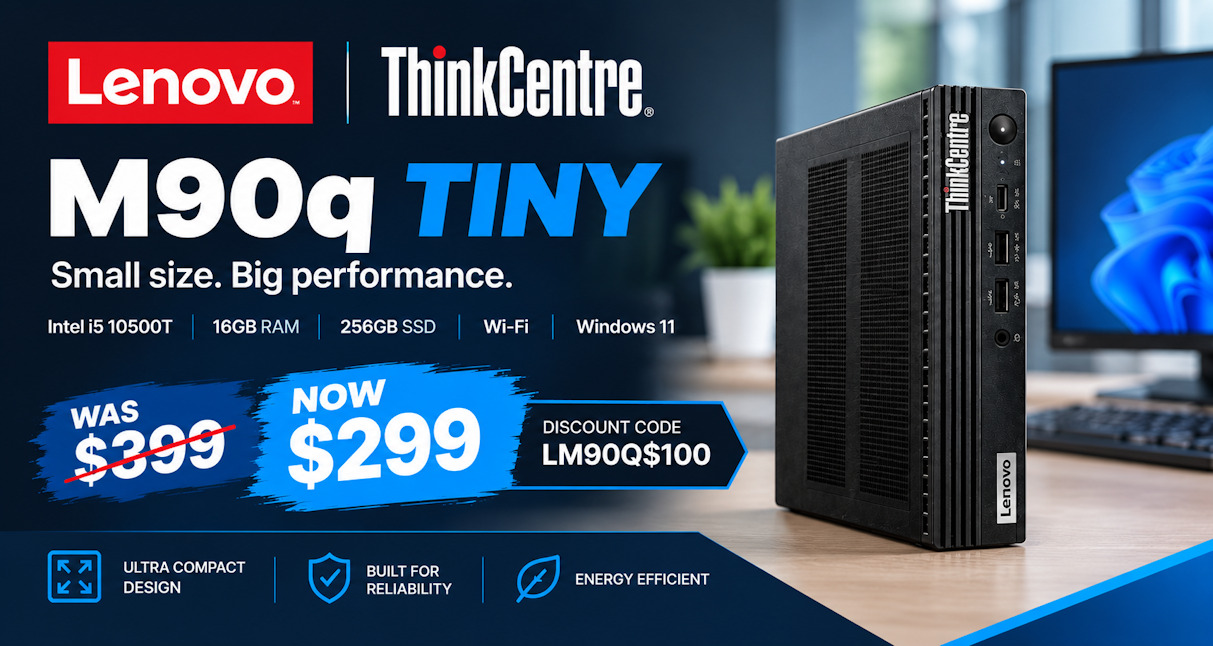 Lenovo M90q Tiny Sale