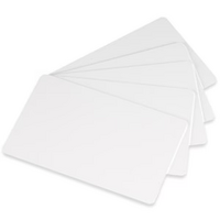 Blank PVC Plain White .76mm Cards 500 Pack
