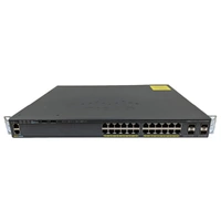 Cisco WS-C2960X-24PS-L 24-Port PoE+ Gigabit Managed Switch