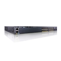 Cisco WS-C2960X-24PD-L 24-Port PoE+ Gigabit Managed Switch w/ 2x 10Gb SFP+ Uplink