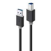 Alogic 2m USB-A Male to USB-B Male Cable