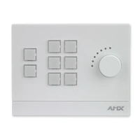 AMX MCP-108 White Massio 8-Button ControlPad with Knob