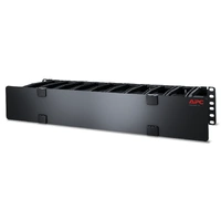 APC NetShelter 2U Horizontal Cable Manager 6 Fingers Top Bottom Tie Down