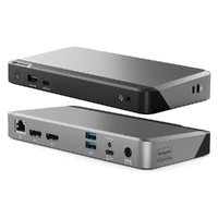 Alogic DX2 Dual 4K Display Universal Docking Station USB-C - Used w/PSU DUPRDX2