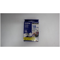 Brother TZ-243 PTouch Tape 18mm - Blue on White