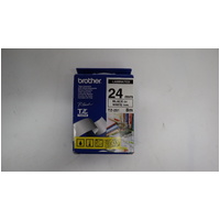 Brother TZ-251 PTouch Tape 24mm - Black on White