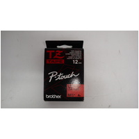 Brother TZ-431 PTouch Tape 12mm - Black on Red