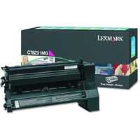 Lexmark Genuine C/X782 Magenta 15K Print Cartridge C782X1MG