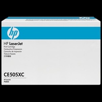 Genuine HP CE505XC Black Toner Cartridge