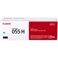 Genuine Canon Toner Cartridge 055H Cyan - New